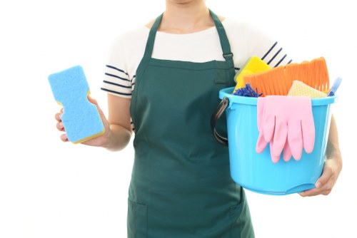 After builders cleaning in an Ealing home with renovation dust removal