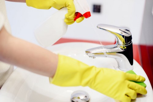 Resolution stage in a cleaners complaints process with updated service notes