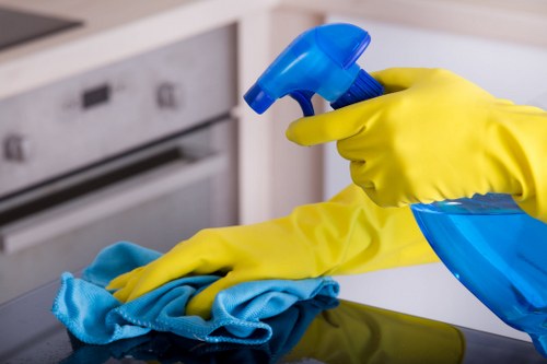 Local oven cleaner working in a West London property in Ealing