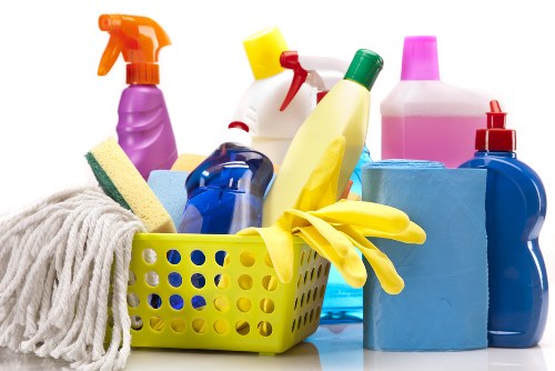 Professional cleaning of a sofa affected by pet odour in West London