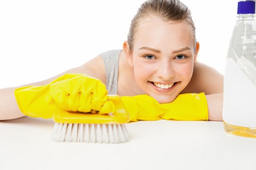 Screen-reader friendly cleaning service content for Ealing